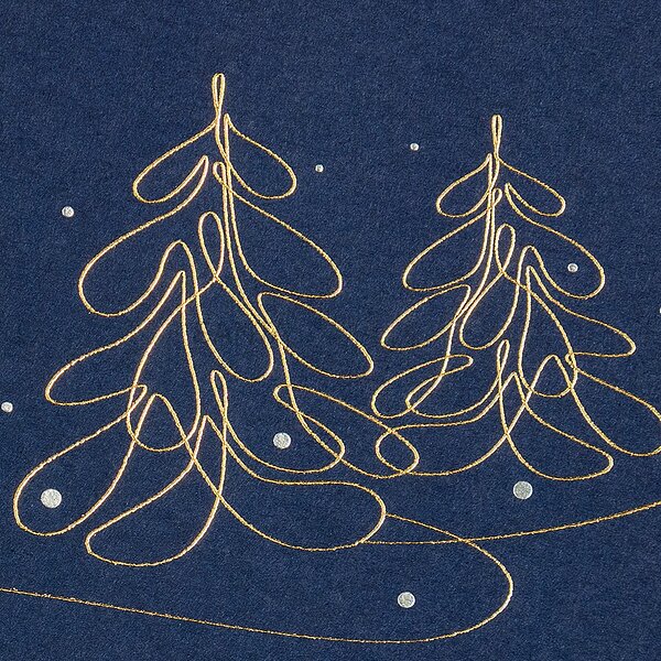 Bild 2 - Logokarte (internationale Weihnachtswnsche)