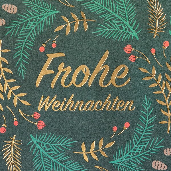 Bild 2 - Zweigentanz (internationale Weihnachtskarte)