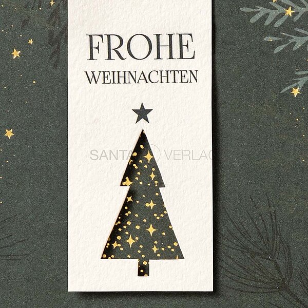 Bild 2 - Lesezeichen (stilvolle Weihnachtskarten)