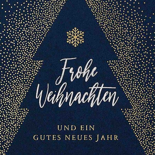 Bild 2 - Goldstaub (geschftliche Weihnachtskarte)