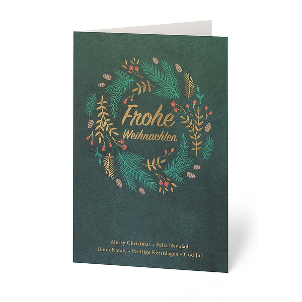 Bild 1 - Zweigentanz (internationale Weihnachtskarte)