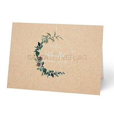 Weihnachtskarten Feinpapier matt inkl. Kuvert